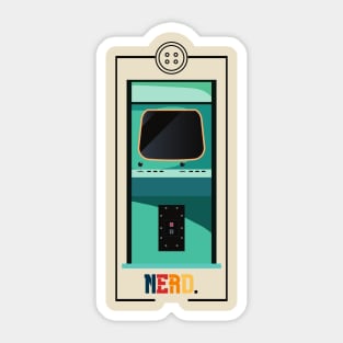 Nerd One Sticker